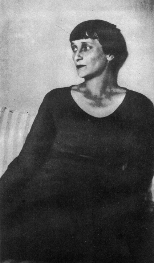 Фотопортрет: Анна Ахматова. 1935 год.