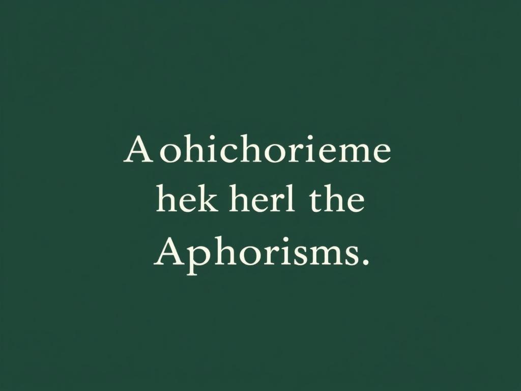 Афоризмы: как одна строка может перевернуть мысль